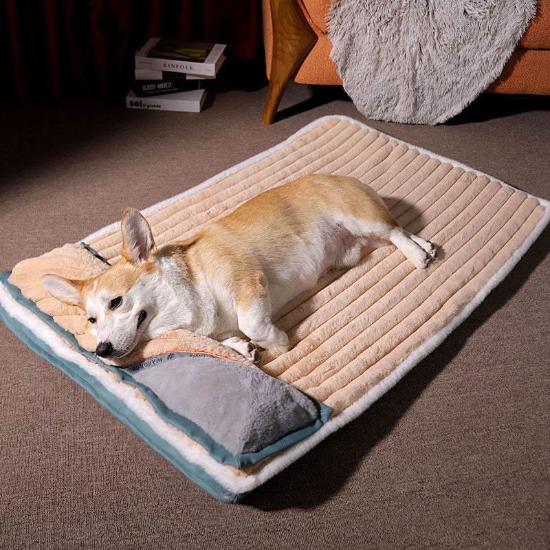 Memory Foam Dog Mat �C Ergonomic Support & Removable Washable Cover