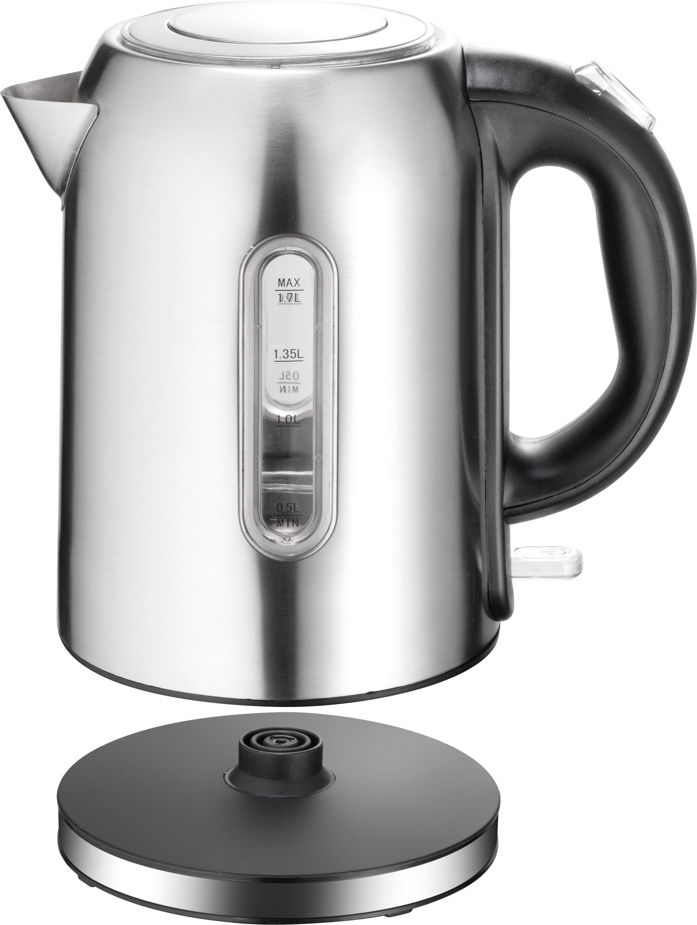 Wasserkocher Wasserkocher Edelstahl 1,7 L - 2200 Watt - 360 Grad Drehung