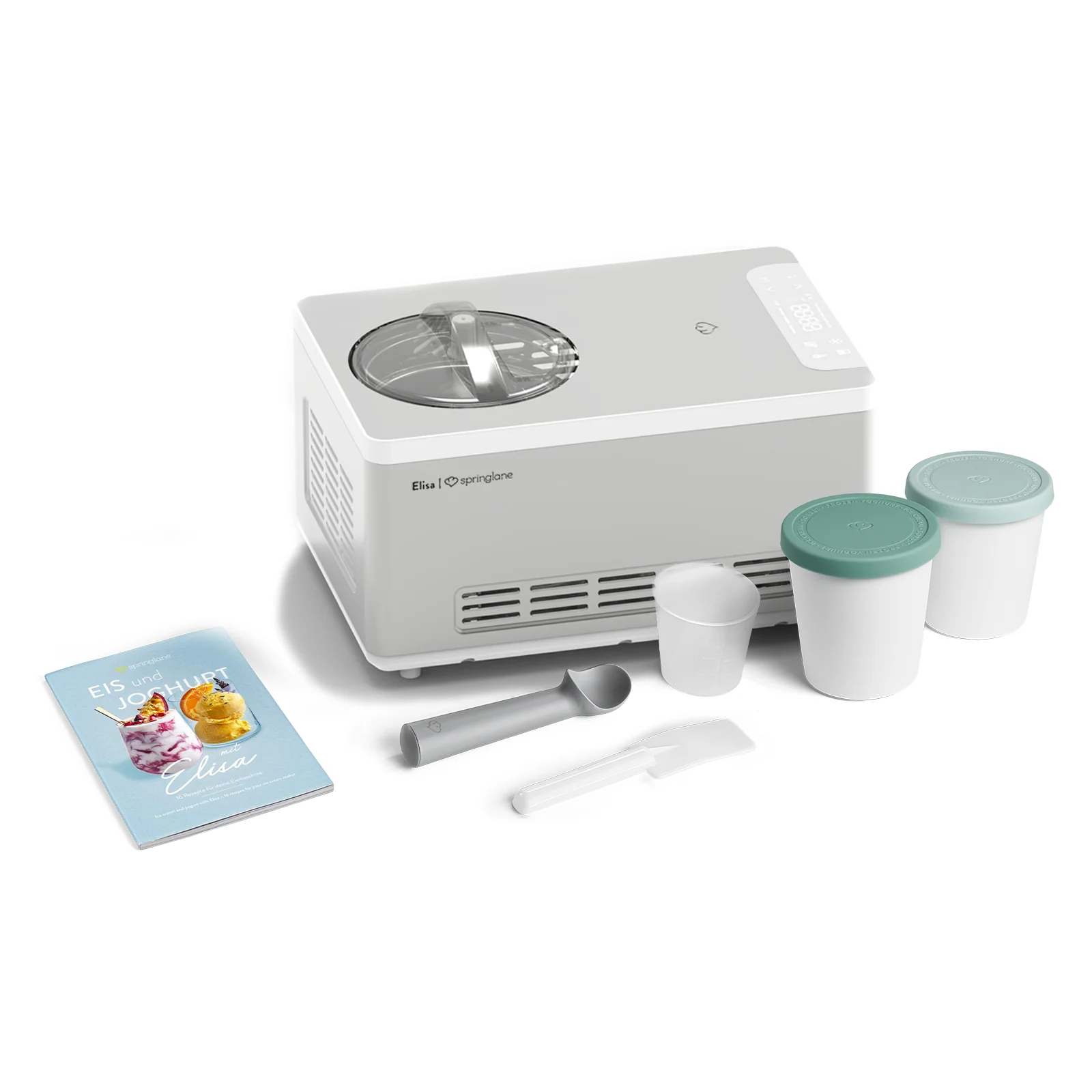 Macchina per il gelato Elisa 2,0 litri - Nero o Argento