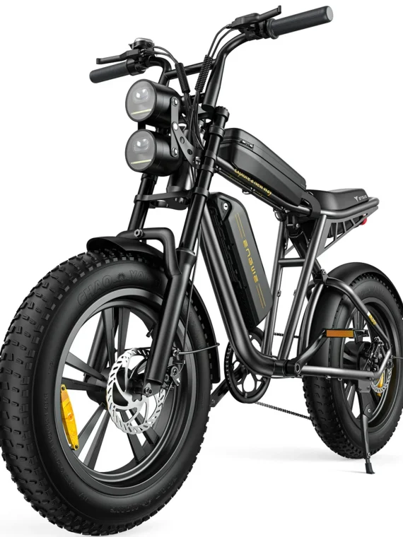 AKEZ Electric Bike for Adults �C 1000W 28mph Moped Ebike with 48V 13A Removable Battery, Up to 94 Miles All Terrain Off Road E-Bike with 20*4.0��� Fat Tire,Full Suspension,7-Speed UL Certified