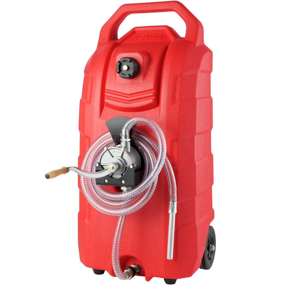 VEVOR 16 Gallon Fuel Caddy, 7.8 L/Min, Portable Gas Storage Tank Container