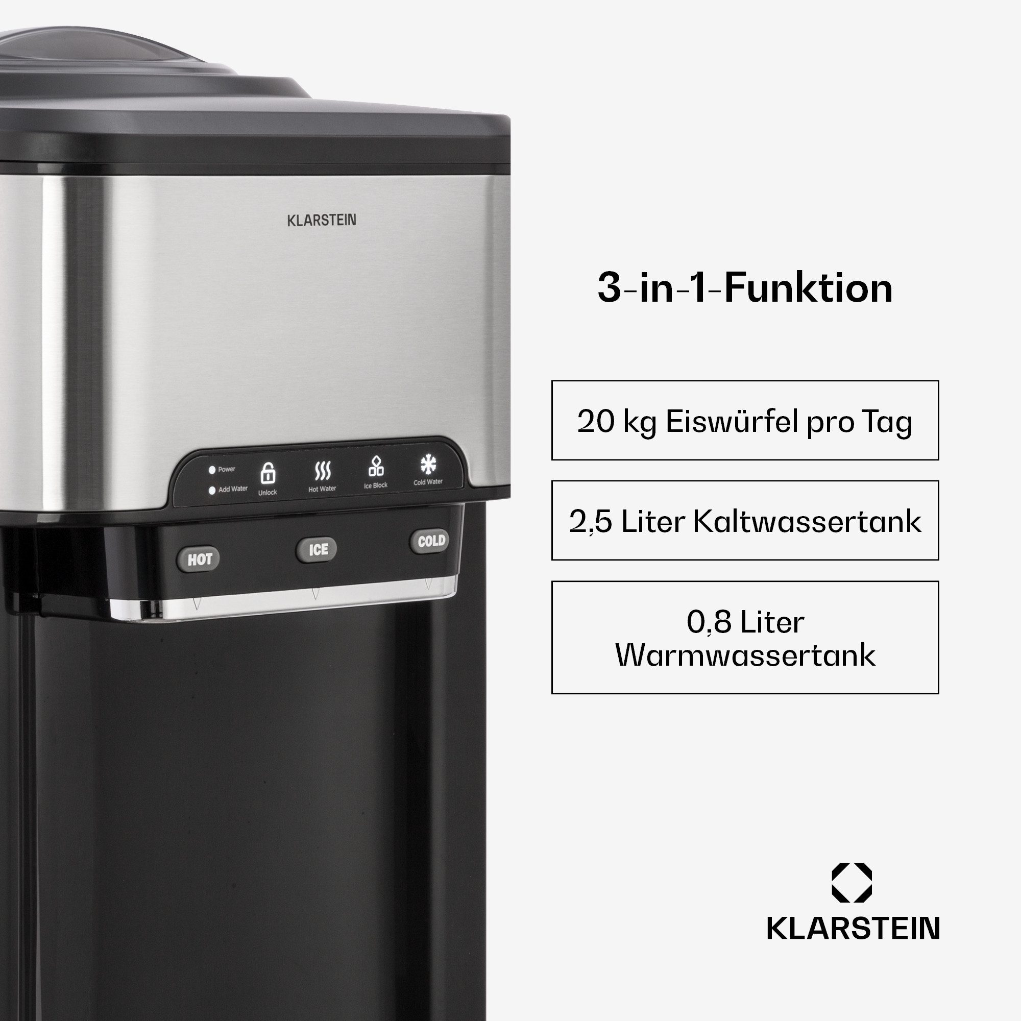Eiswürfelmaschine Aqueous