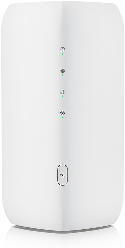 Zyxel 5G NR 4,67 Gbps Router interno| Router AX1800 WiFi 6| Nebula Cloud Management| Condividere il WiFi con 64 dispositivi [Nebula FWA505]