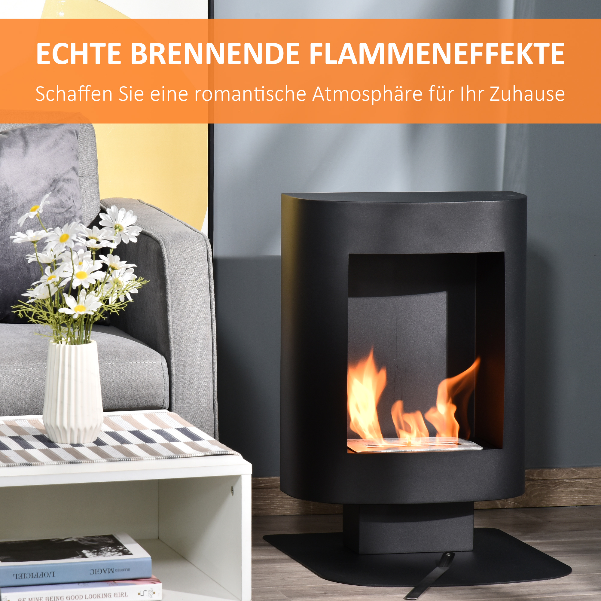 ethanol haard bio-46.5 cm x 53 cm x 65 cm