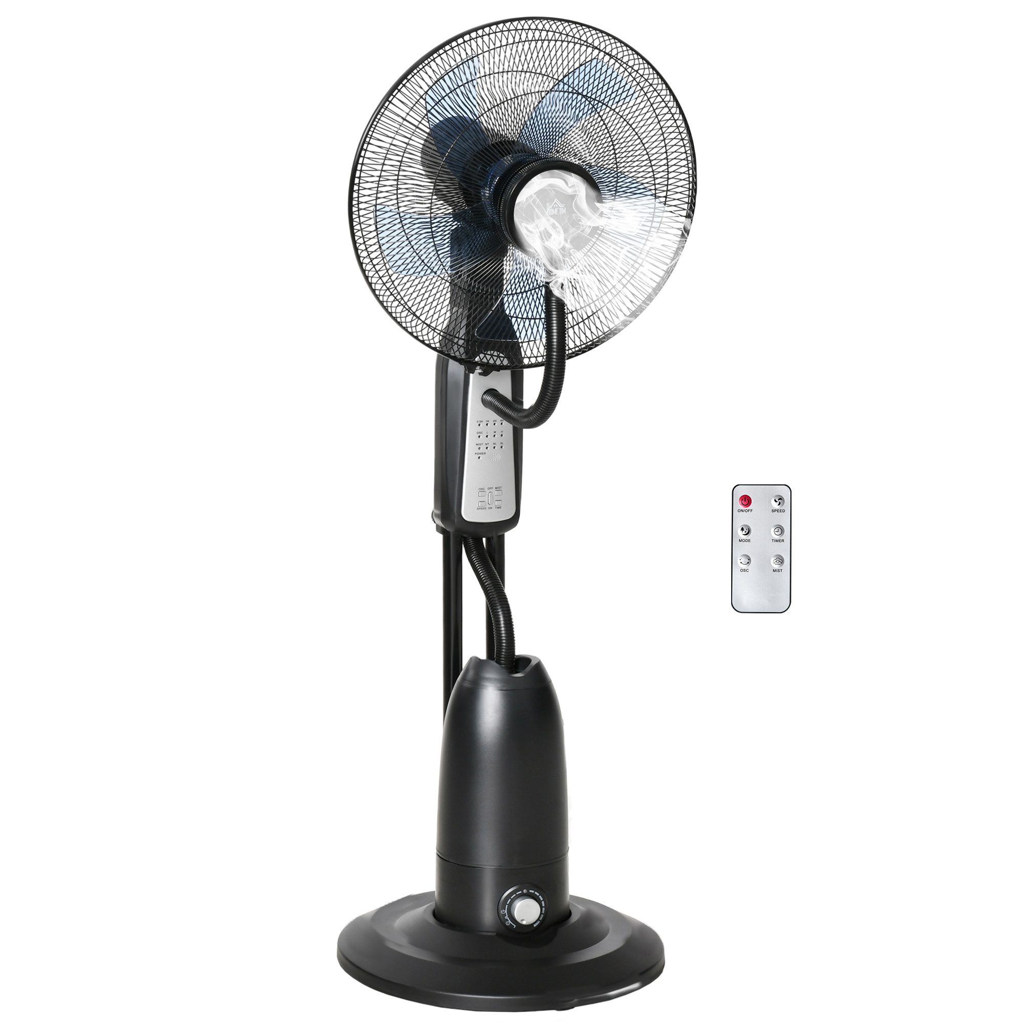Standventilator Standventilator Luftbefeuchter 2,8L Tank 3 Modi Fernbedienung mobil