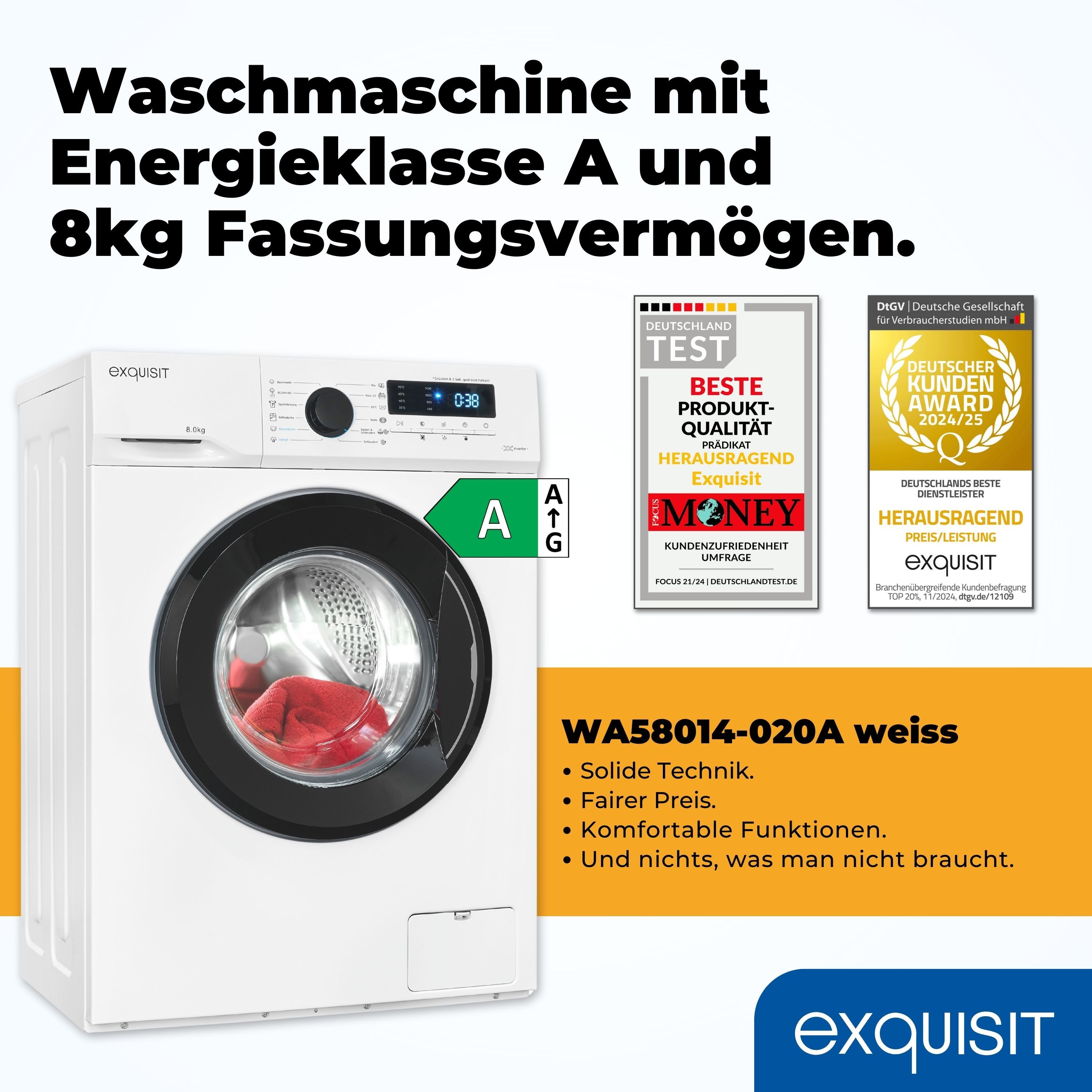 Waschmaschine WA58014-020A