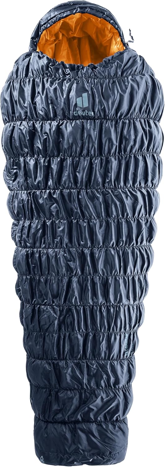 Deuter Exosphere -6C/21F Kunstfaserschlafsack (Herren bis -6°C/max. Körpergröße 185 cm/Gewicht 1,4 kg)