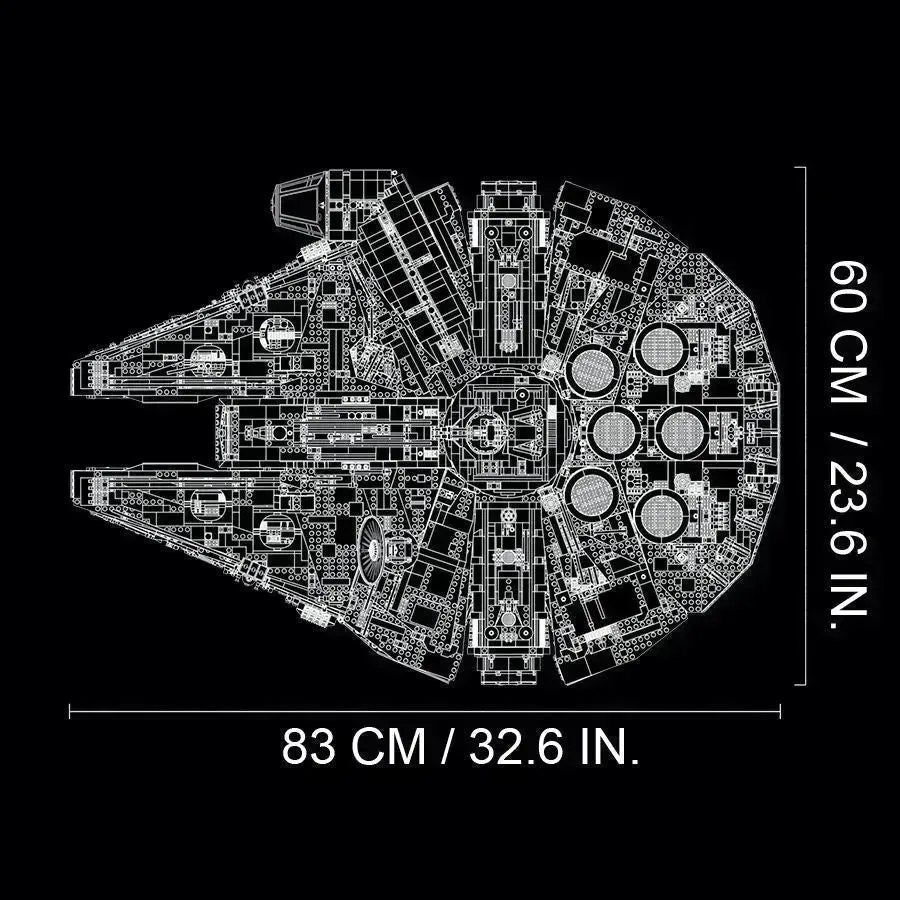 LEGO Star Wars Millennium Falcon 75192 - Modellone da Collezione