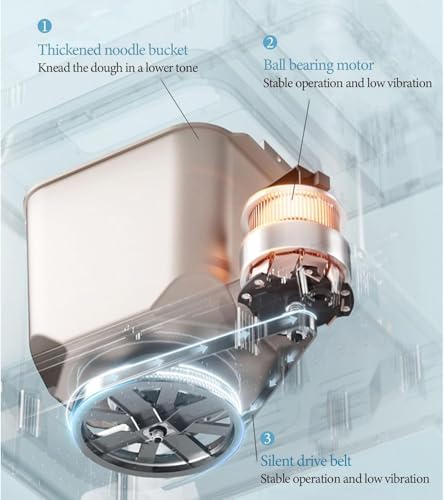 WaaYb Macchine per Il Pane, Macchine per Il Pane in Acciaio Inossidabile 19 Impostazioni Programma, Macchina per Il Pane Grande da 2,2LB con Teglia in Ceramica, Dispenser Automatico di Noci Blue : Amazon.it: Casa e cucina