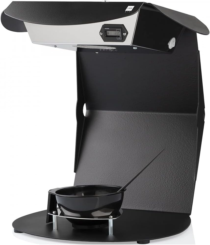Labor Pro Cappa Aspirante per Tintura Capelli Professionale con Carboni Attivi per la Preparazione di Colori e Decolorazioni, Made in Italy