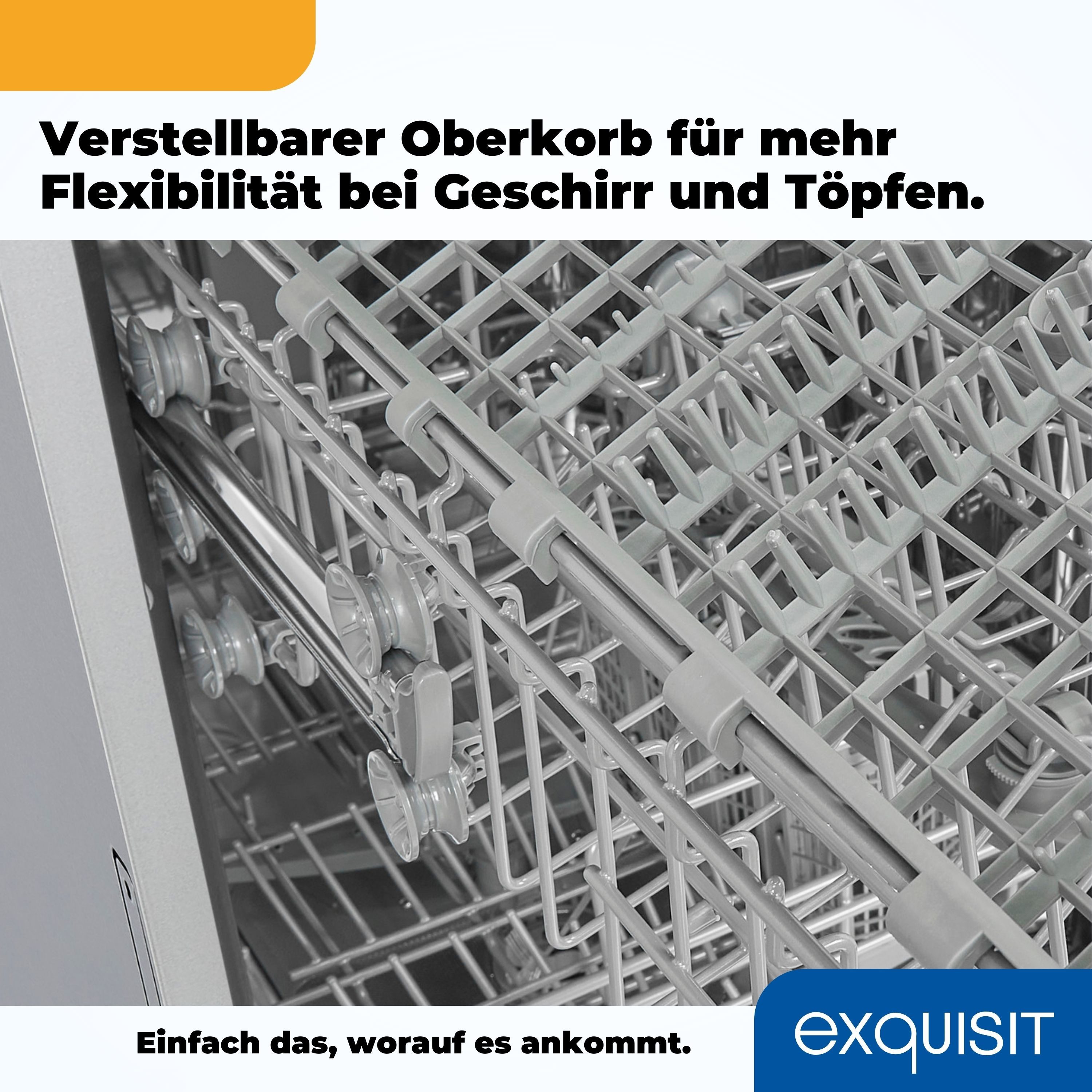 vollintegrierbarer Geschirrspüler EGSP1009-E-030E silber