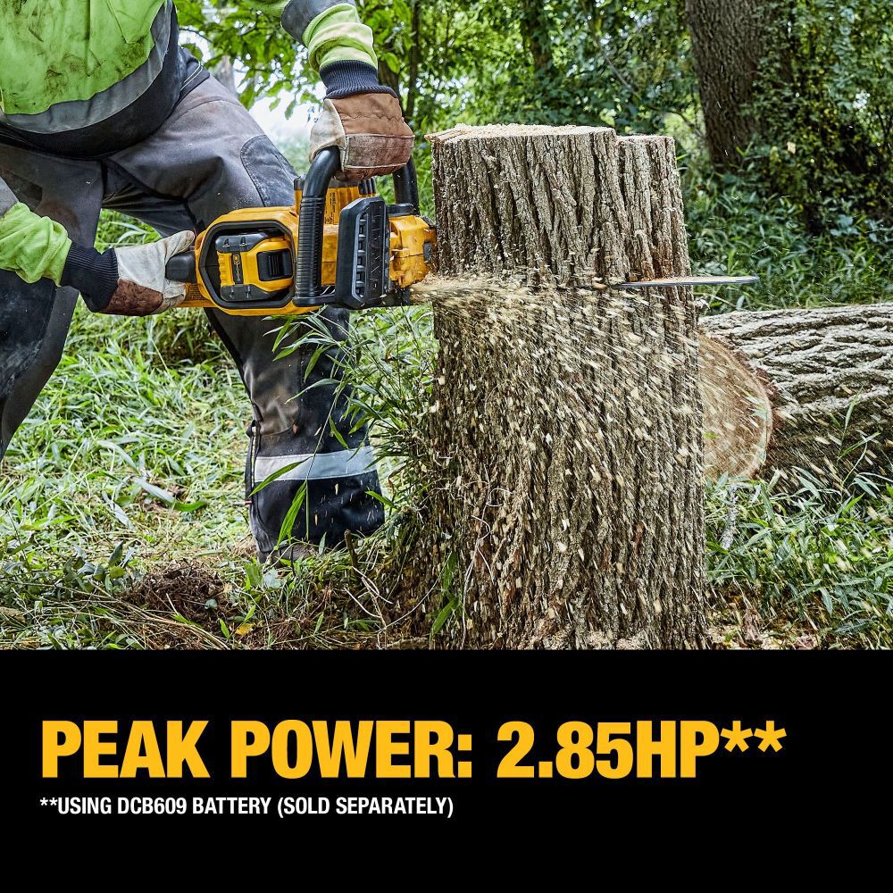 60V MAX Chainsaw 18&prime;&prime; Brushless Cordless Kit DCCS672X1 from