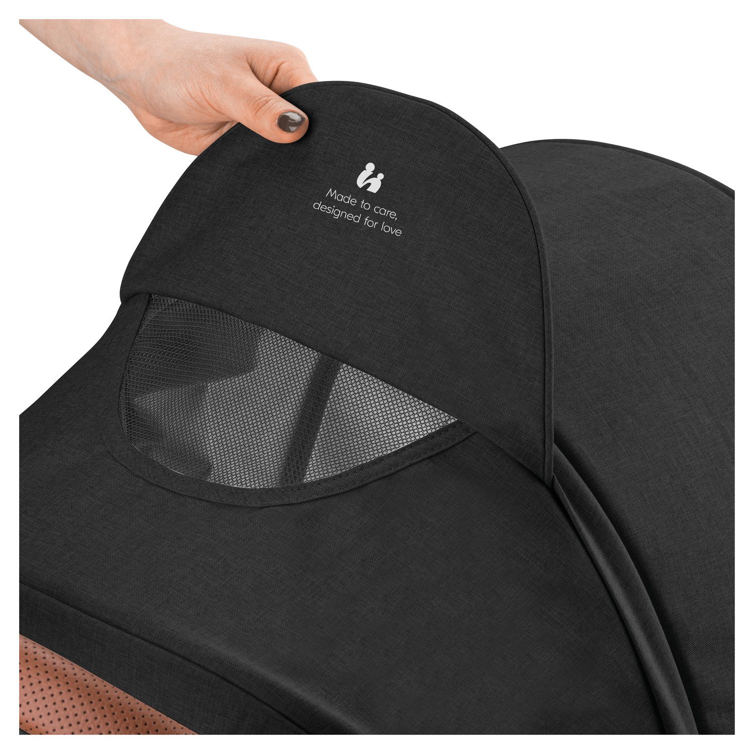 Kinder-Buggy Uptown, Black Melange