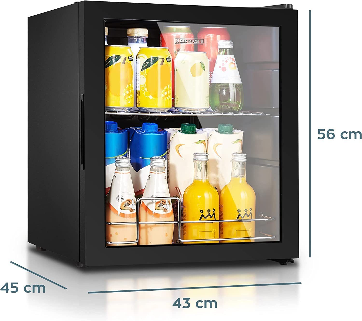 Getränkekühlschrank Flaschenkühlschrank Kühlschrank Mini Bierkühlschrank Minibar Getränke HGK 3174