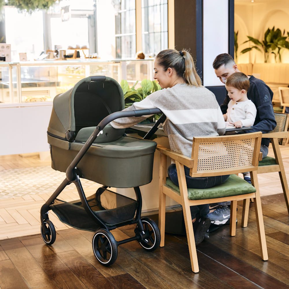 Kombi-Kinderwagen City Life Kinderwagen Set mit Tragewanne / 2in1 Kombikinderwagen