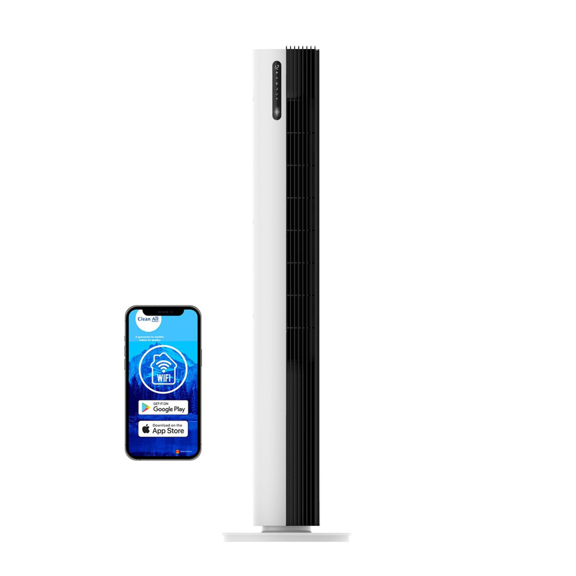 Standventilator Luxus Turmventilator CA-407W Smart