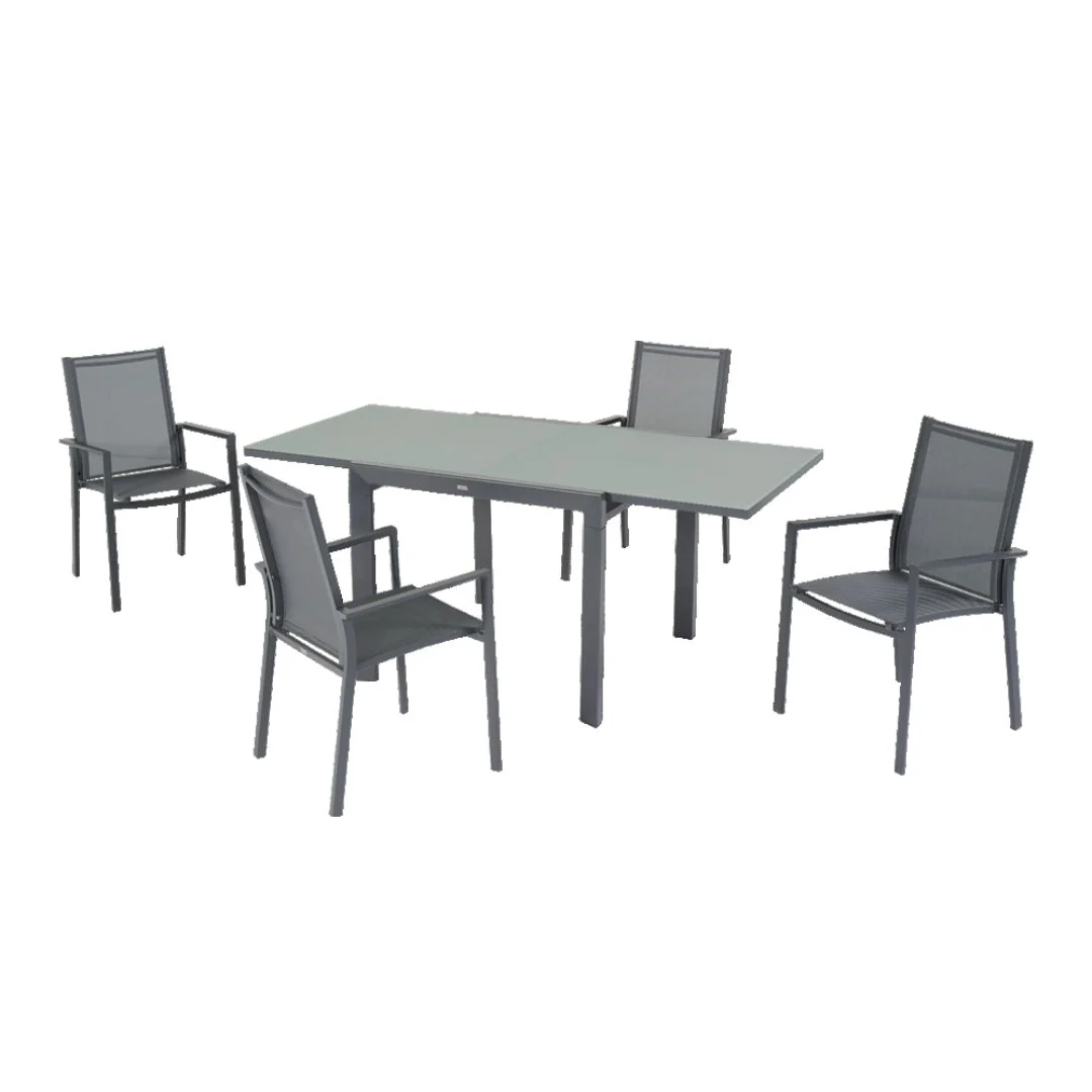 Riga - Set da pranzo da giardino 4-6 posti