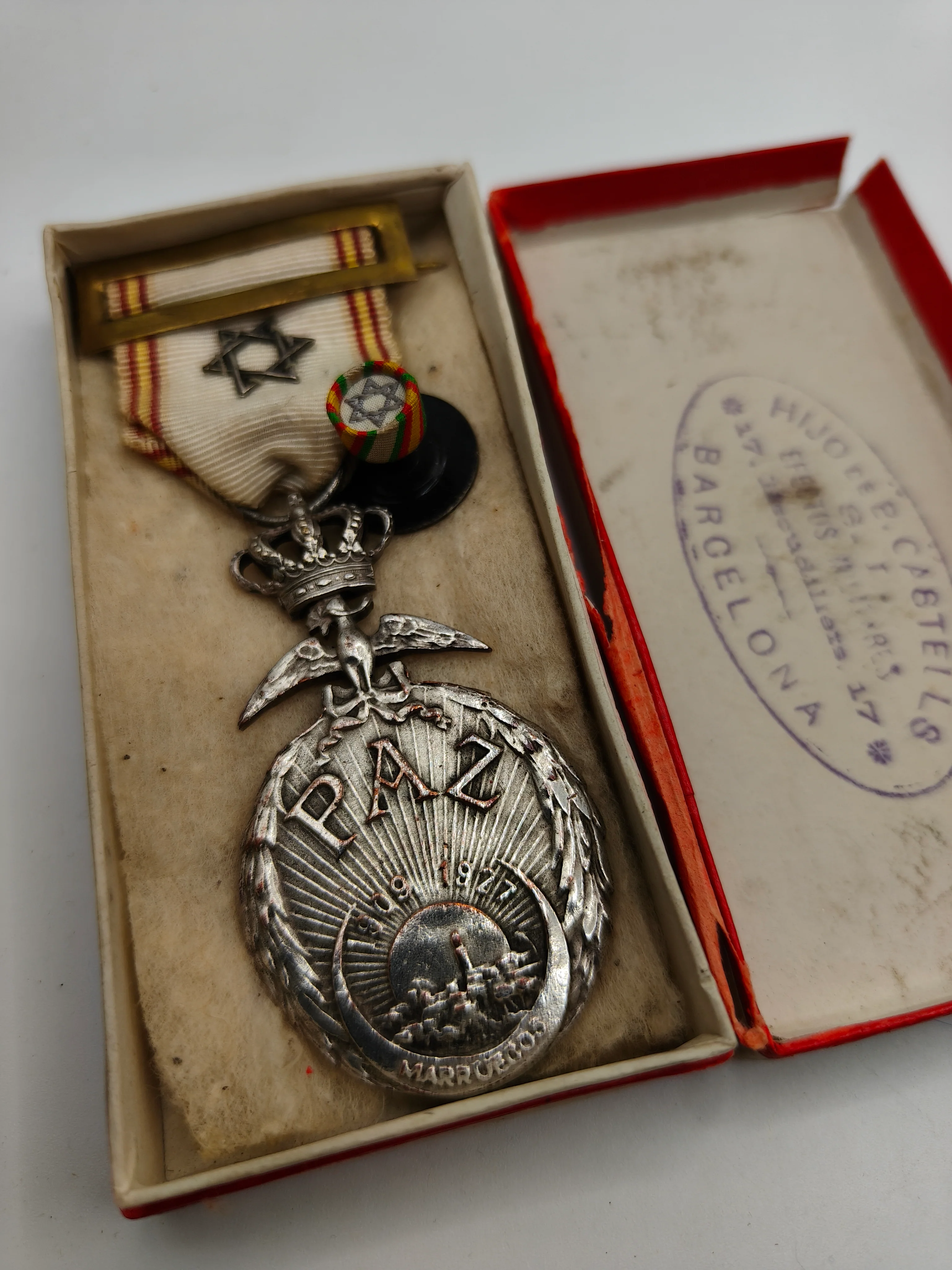 Medalla Paz de Marruecos 1927. Guerra de ��frica