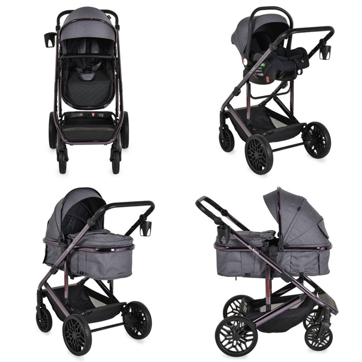Kombi-Kinderwagen Kombikinderwagen 3in1 all Road