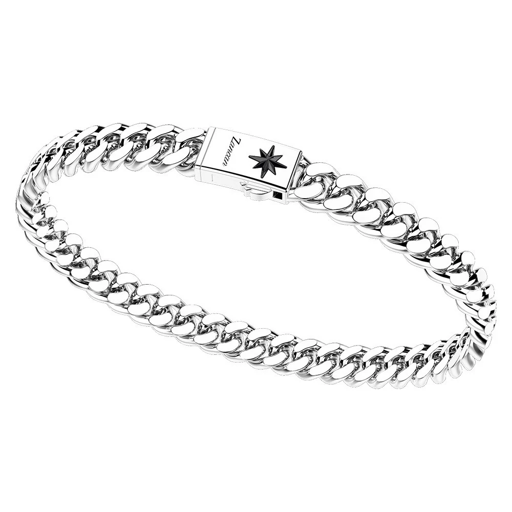 Bracciale uomo Zancan argento EXB660