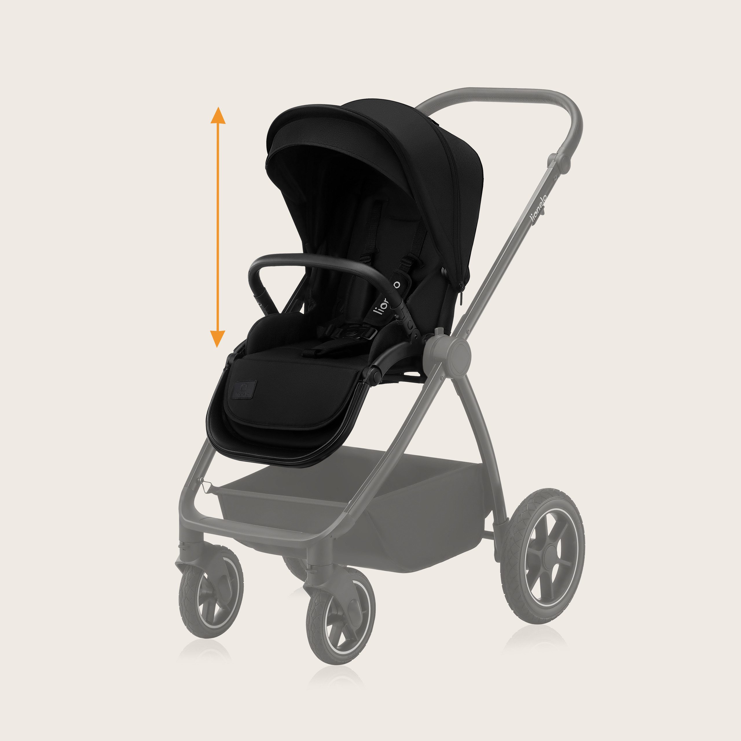 Kombi-Kinderwagen MERIL 2IN1