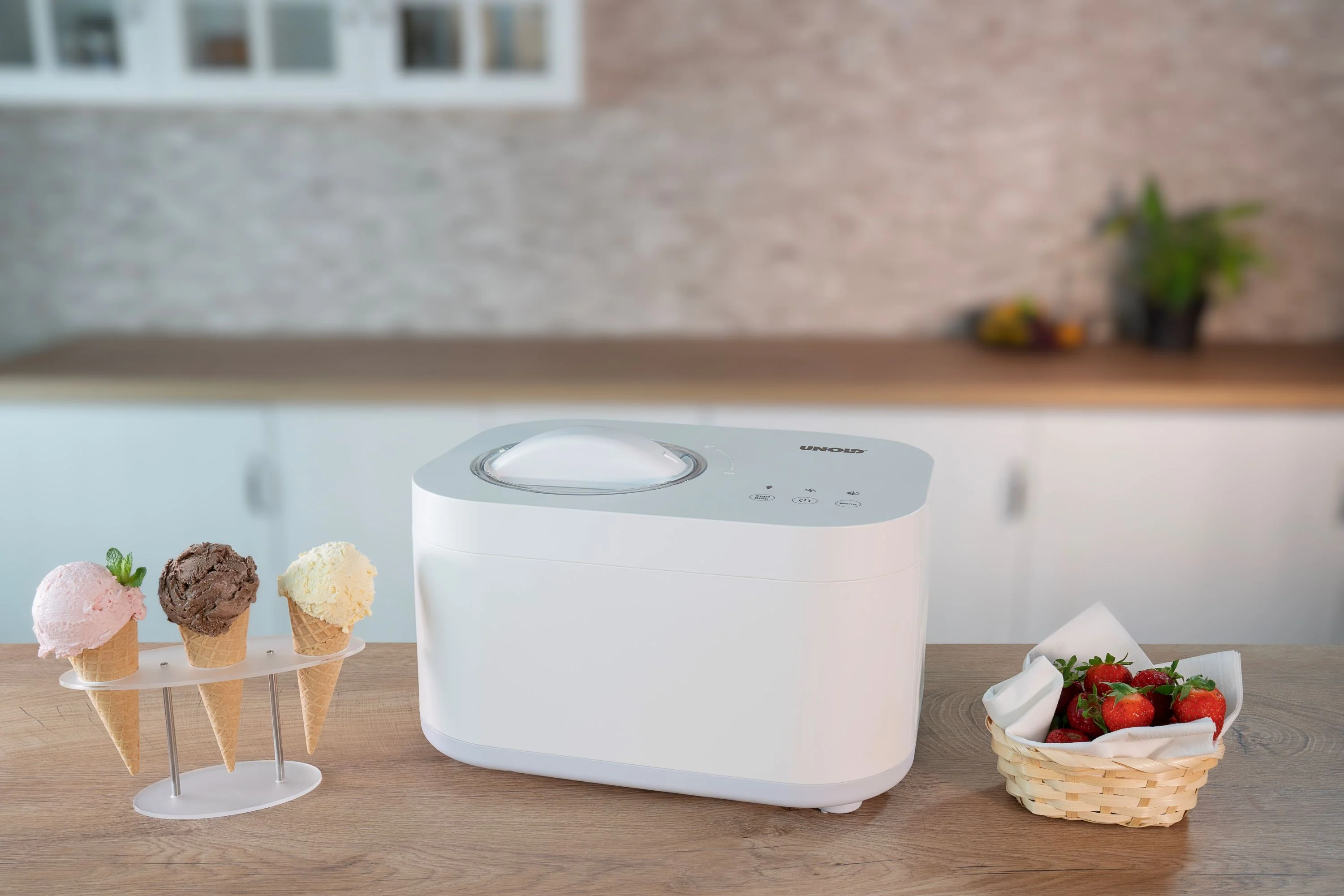 2025 Macchina per gelato con capacità di 1 litro – Preparazione facile di gelato cremoso a casa