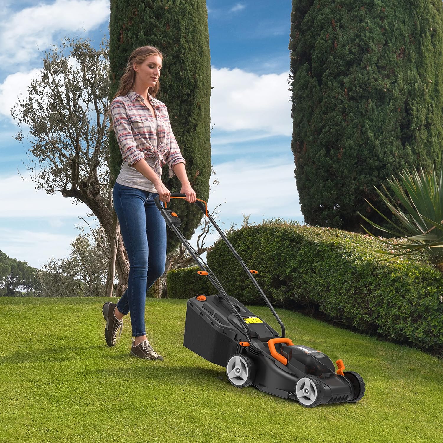 WORX WG743E Kosiarka Akumulatorowa, 20 V, do 500 m²