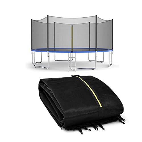 HKMA Rete di Sicurezza per Trampolino, Rete di Ricambio Resistente alle intemperie per Telaio Rotondo,16ft 8 Poles : Amazon.it: Sport e tempo libero