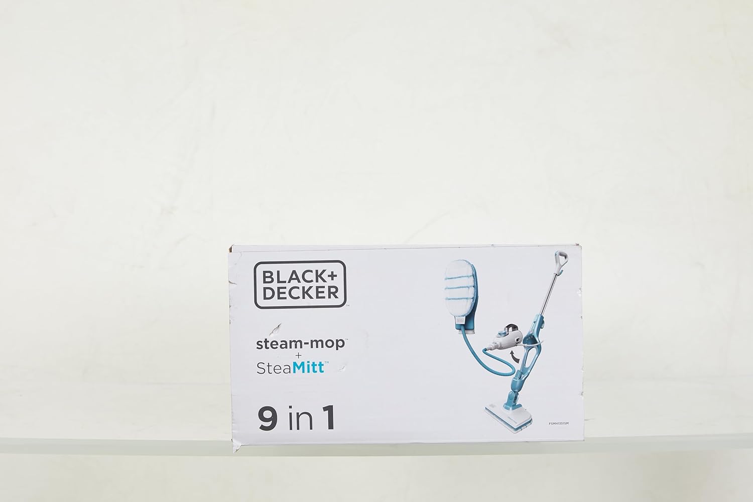 Black+Decker 15-in-1 Dampfbesen Steam-mop (mit Steamitt Dampfhandschuh zur Oberflchenreinigung, AutoSelect für richtige Menge Dampf, 180° drehbarer Reinigungsfu, inkl. 15-tlg Zubehr)