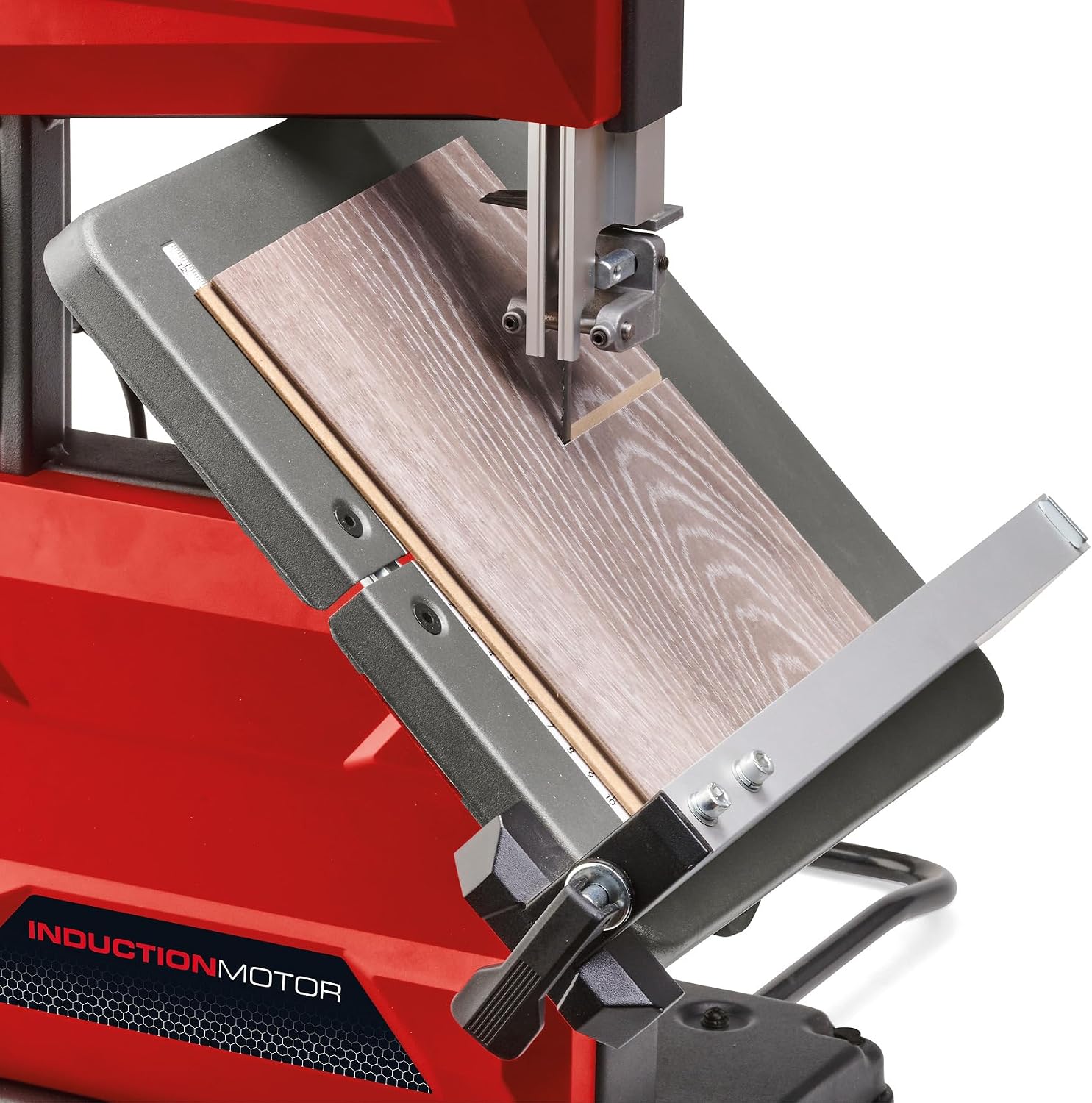 Einhell Sega a nastro TC-SB 200 + (300 W, cambio sega a nastro, barra parallela, regolazione dell'altezza, robusta guida per sega a nastro, tavolo inclinabile continuamente)