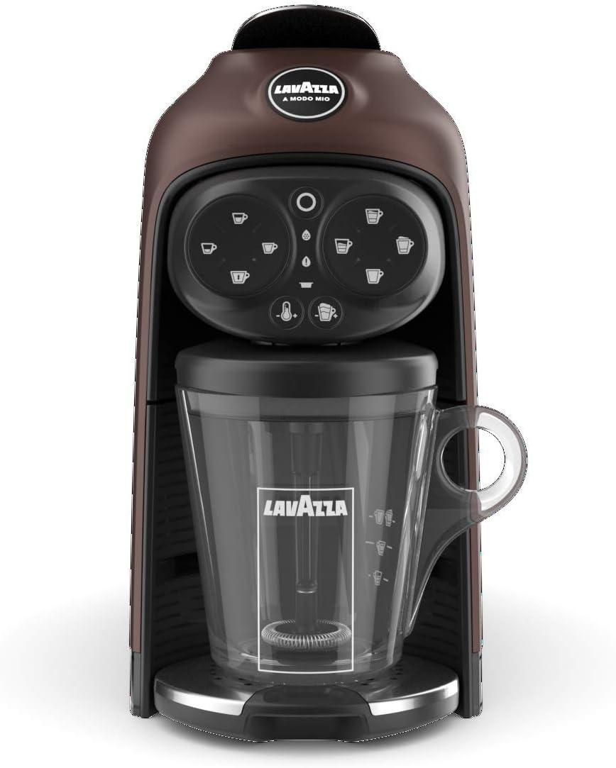 Lavazza A Modo Mio, Deséa Brown Walnut – Macchina per Caffè, Marrone