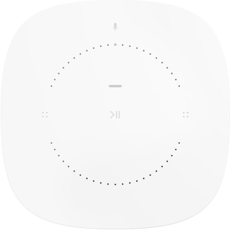 Sonos One Smart Speaker, schwarz – Intelligenter WLAN Lautsprecher mit Alexa Sprachsteuerung, Google Assistant & AirPlay – Multiroom Speaker für unbegrenztes Musikstreaming
