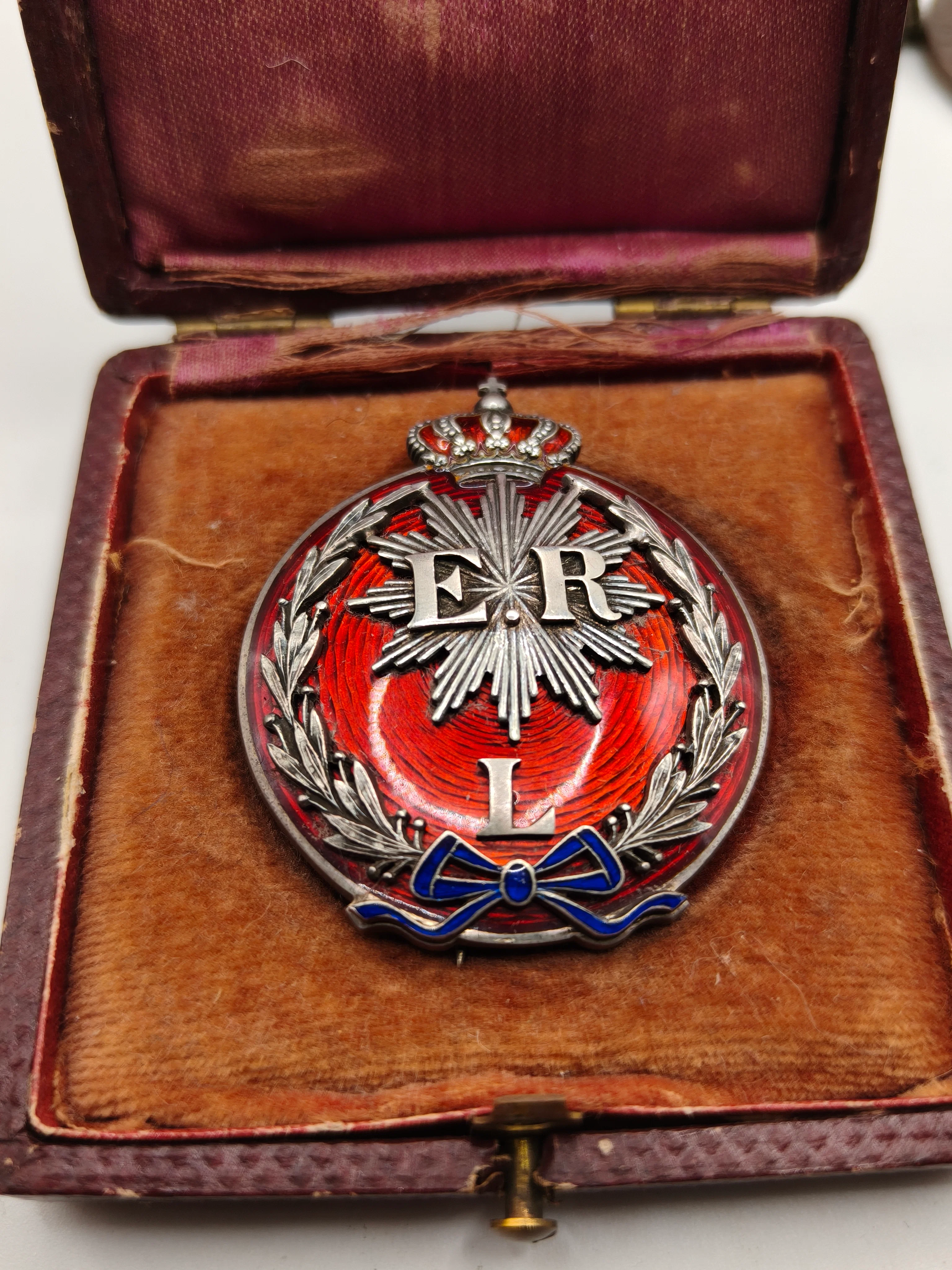 Distintivo Escolta Real Alfonso XIII