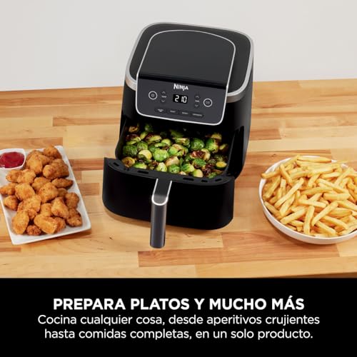 Ninja PRO 4.7L Friggitrice ad Aria 4 in 1, Cassetto Singolo, Frittura ad Aria, Cottura arrosto, Riscaldamento, Essiccazione, Componenti Antiaderenti Lavabili in Lavastoviglie, Nero, AF140EU : Amazon.it: Casa e cucina