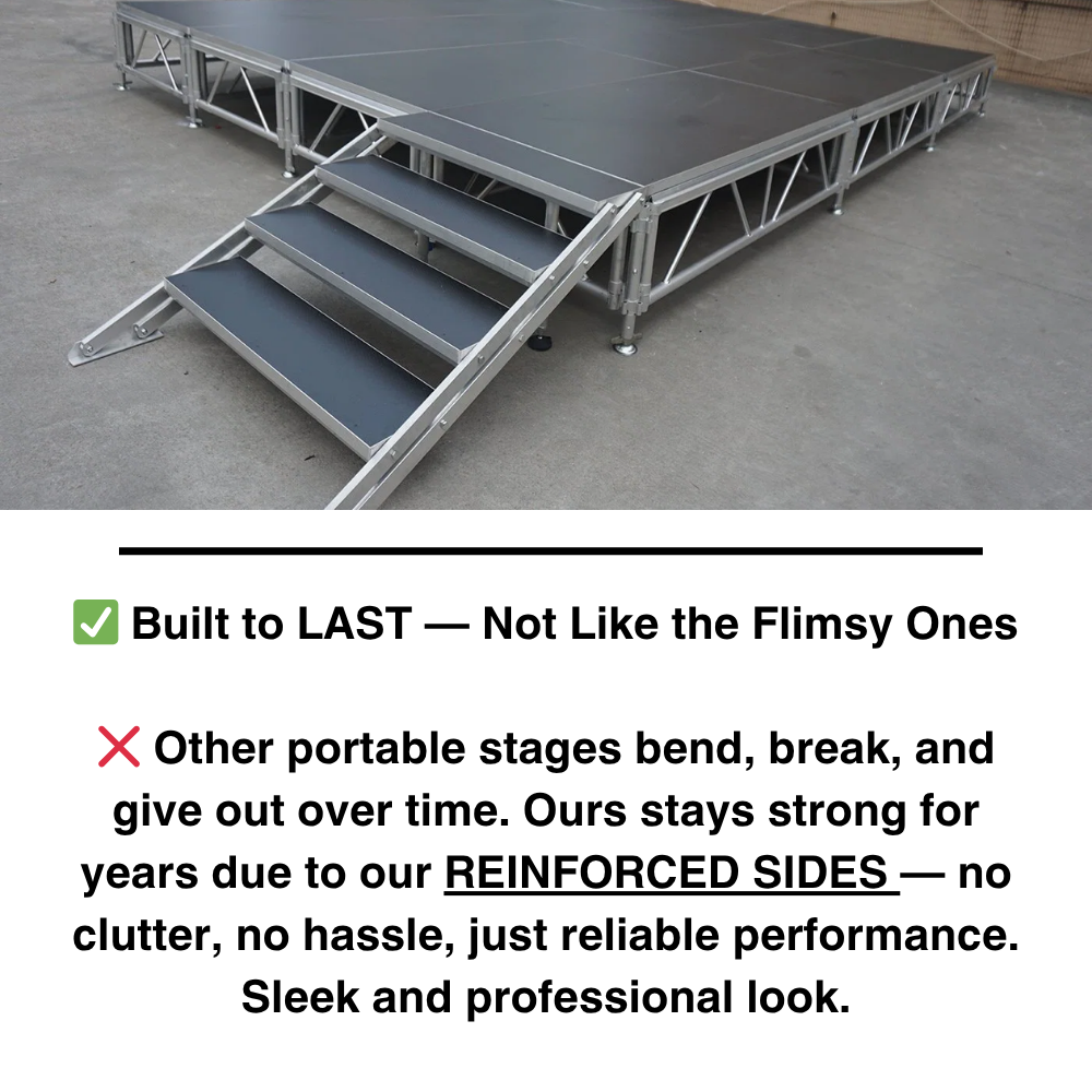 8��x8�� Portable Drum Riser kit