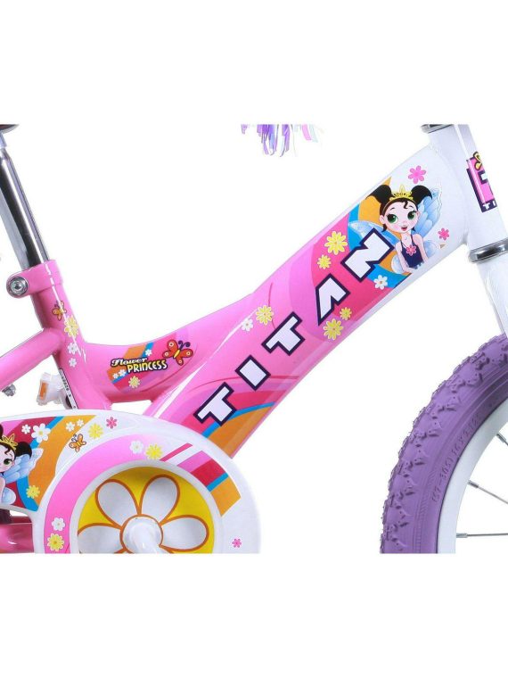 2025 Titan 16 Inch Flower Princess Meisjes BMX-Fiets