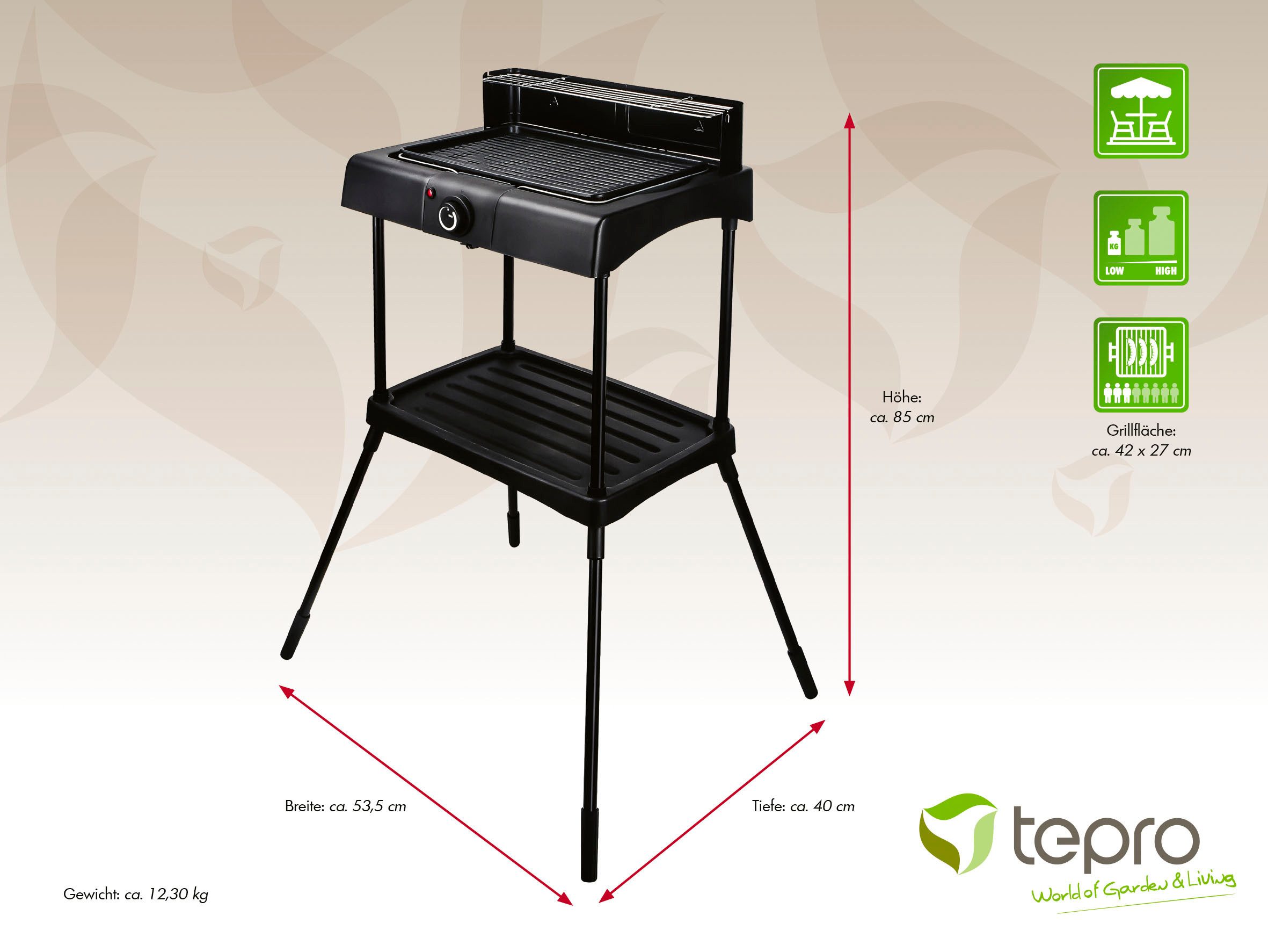 Elektrogrill Danville 2022