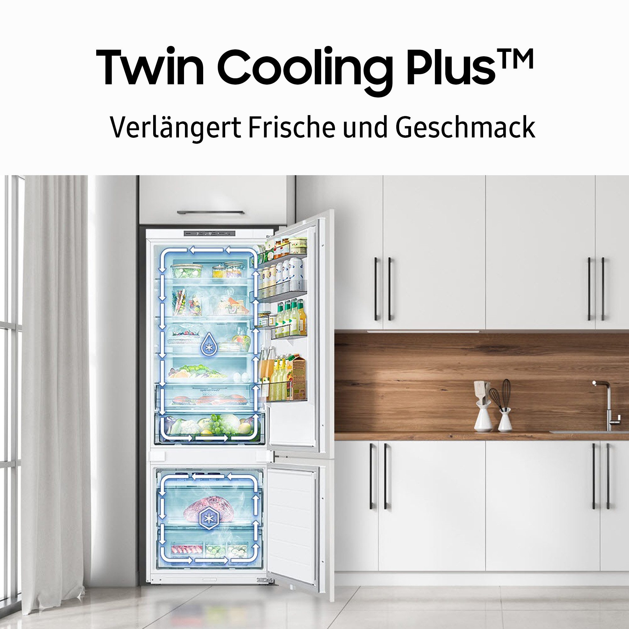 Einbaukühlgefrierkombination BRB6500D BRB38G705DWW