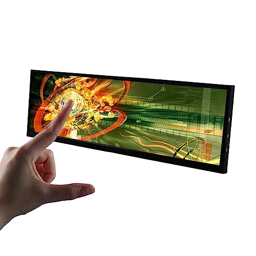 VSDISPLAY 14.5inch 2560x720 2K IPS LCD Stretched Wide Bar Touch Monitor,USB Type C Mini HDMI Video Input, Metal Shell : Informatica