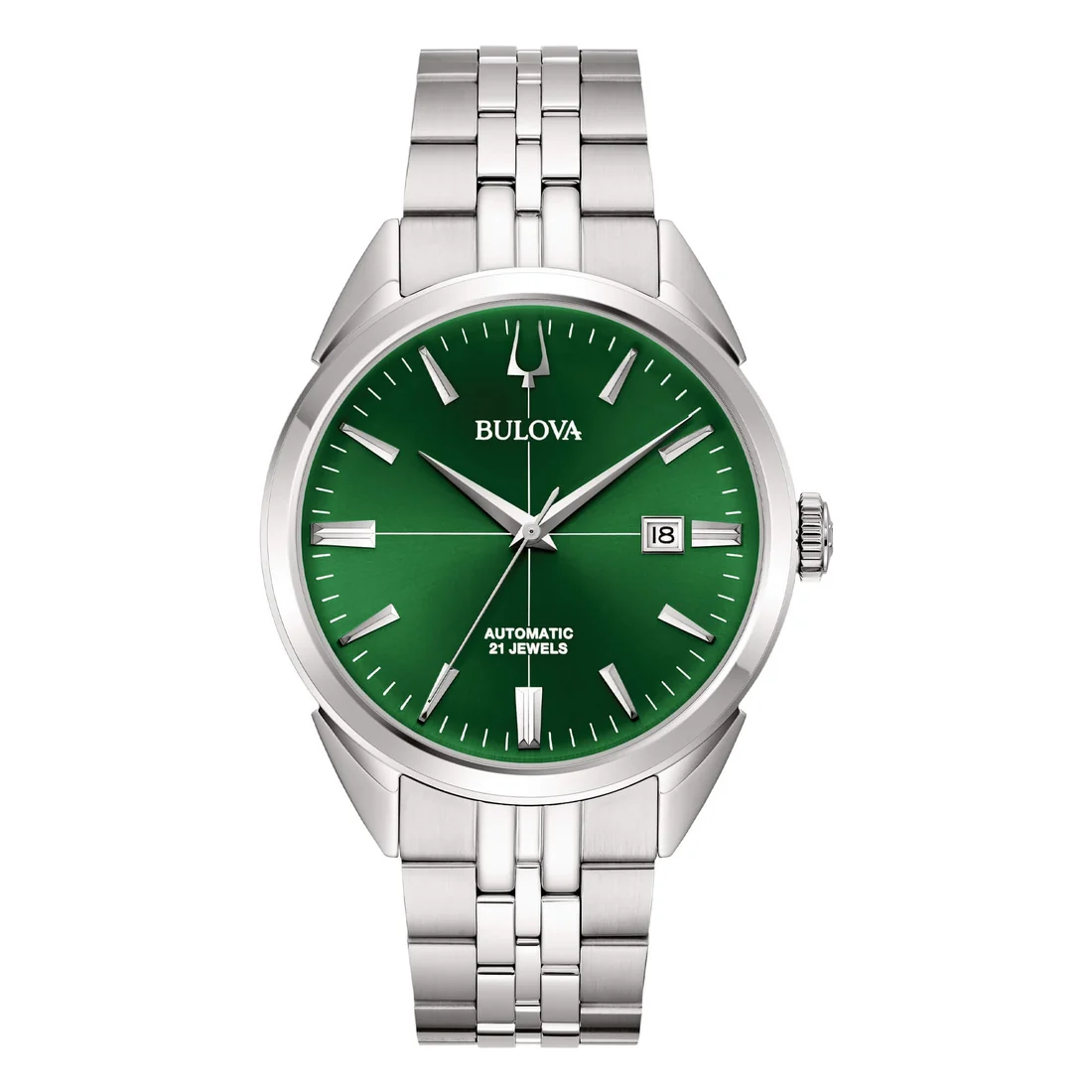 Orologio Bulova 96B424 Sutton automatico quadrante verde