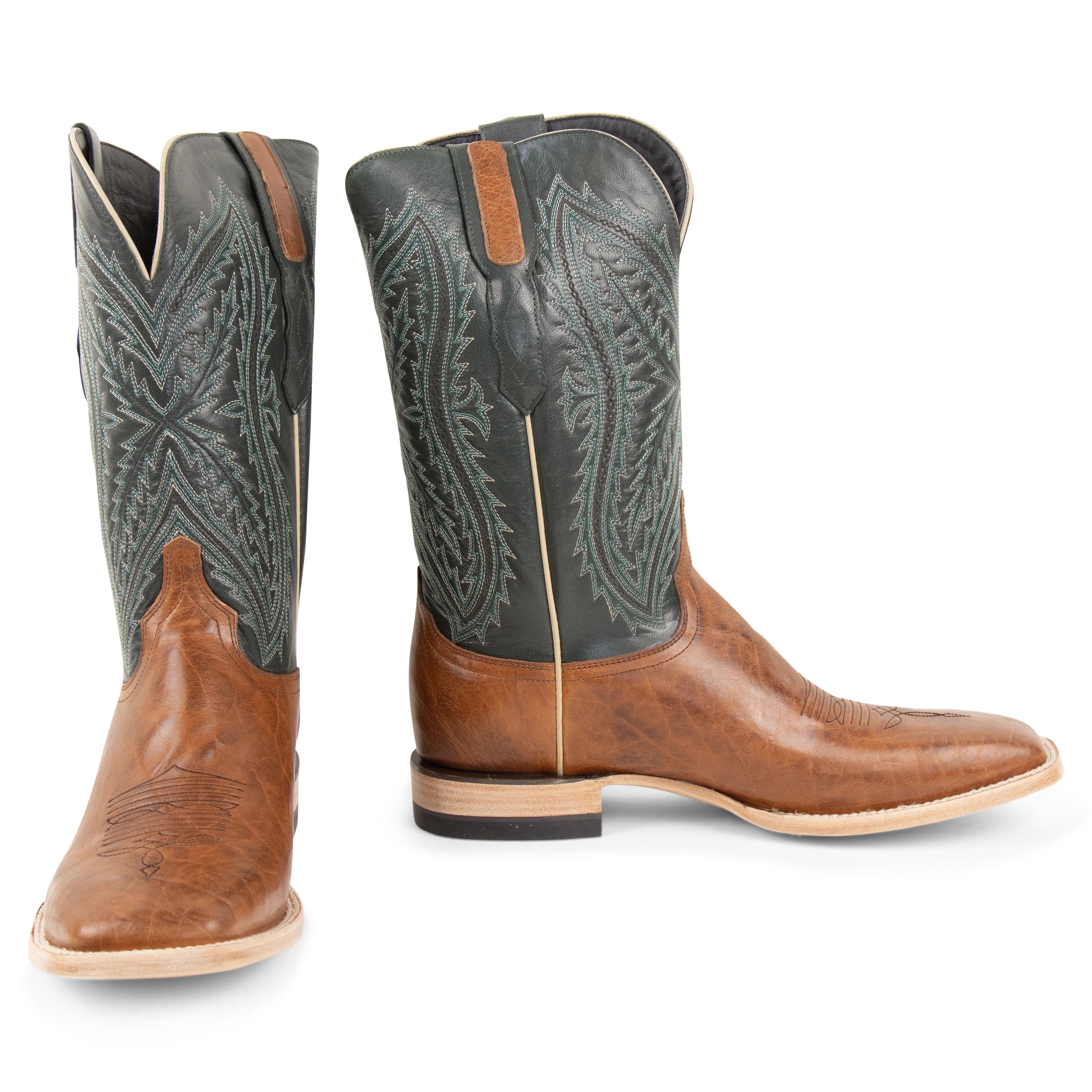 Bison Golden Tan - Square Toe