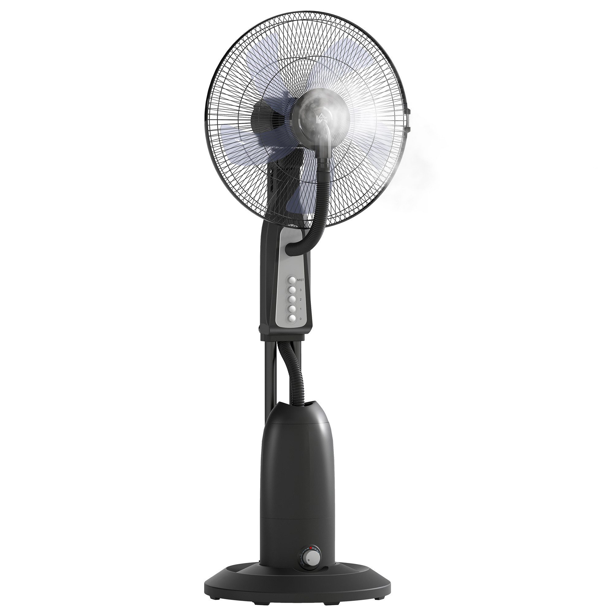 Standventilator Ventilator mit Verstellbar Sprühnebel 3 Geschwindigkeiten
