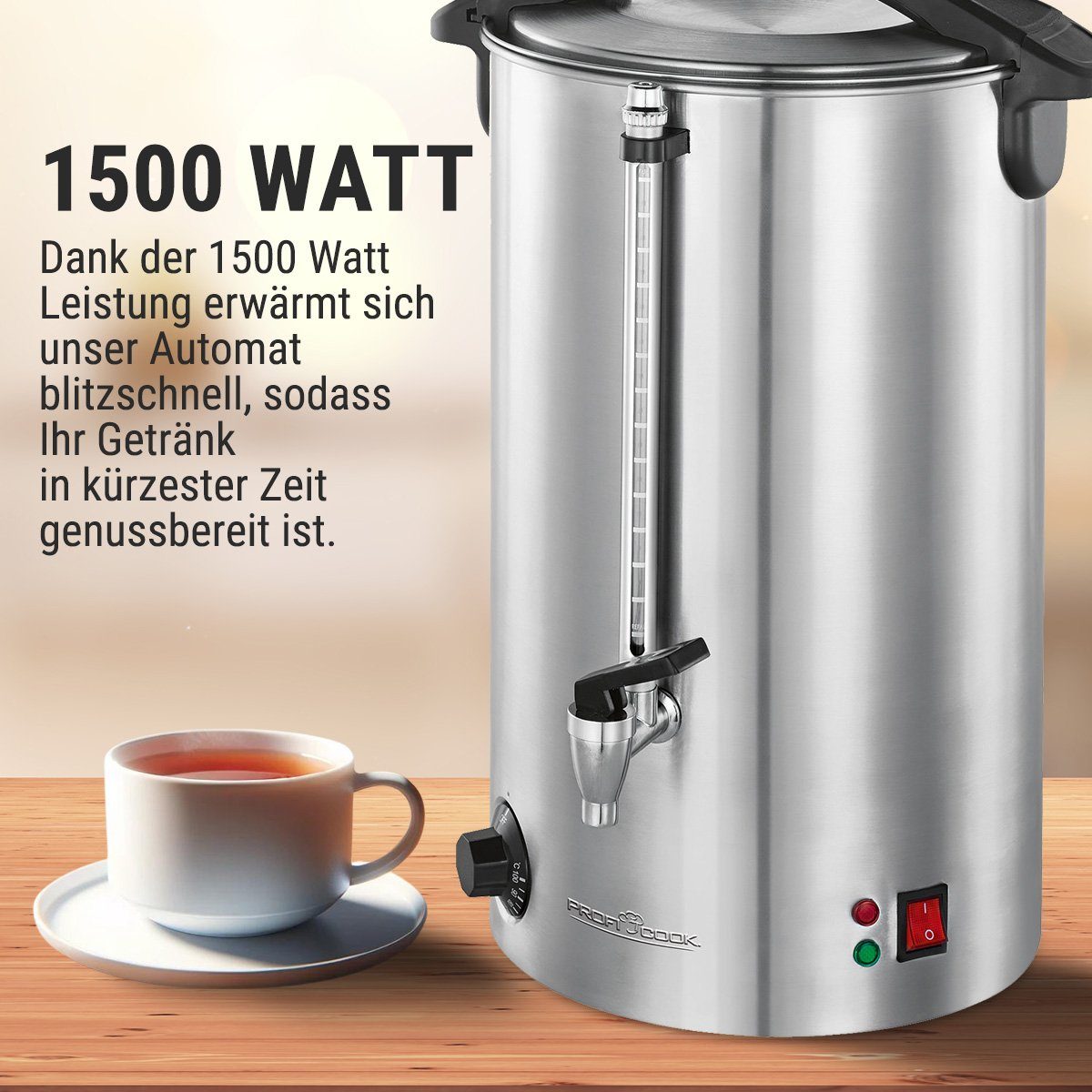 Heißgetränke- und Glühweinautomat PC-HGA 1111