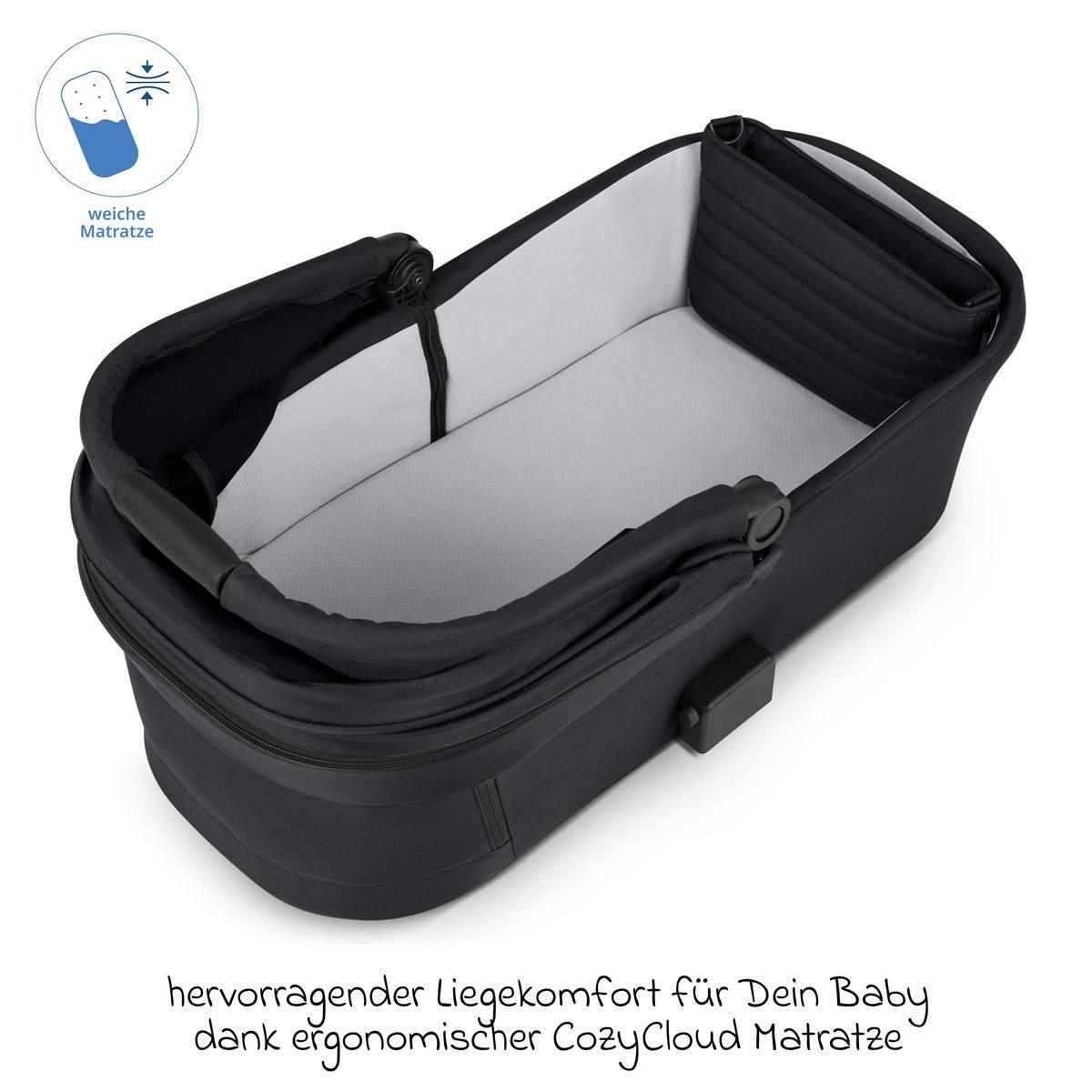 Kombi-Kinderwagen Salsa 5 Run - Pure - Coal