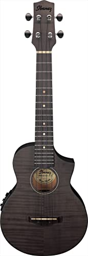 Ibanez Ukulele UEW12E in Black Ice Flat : Strumenti Musicali