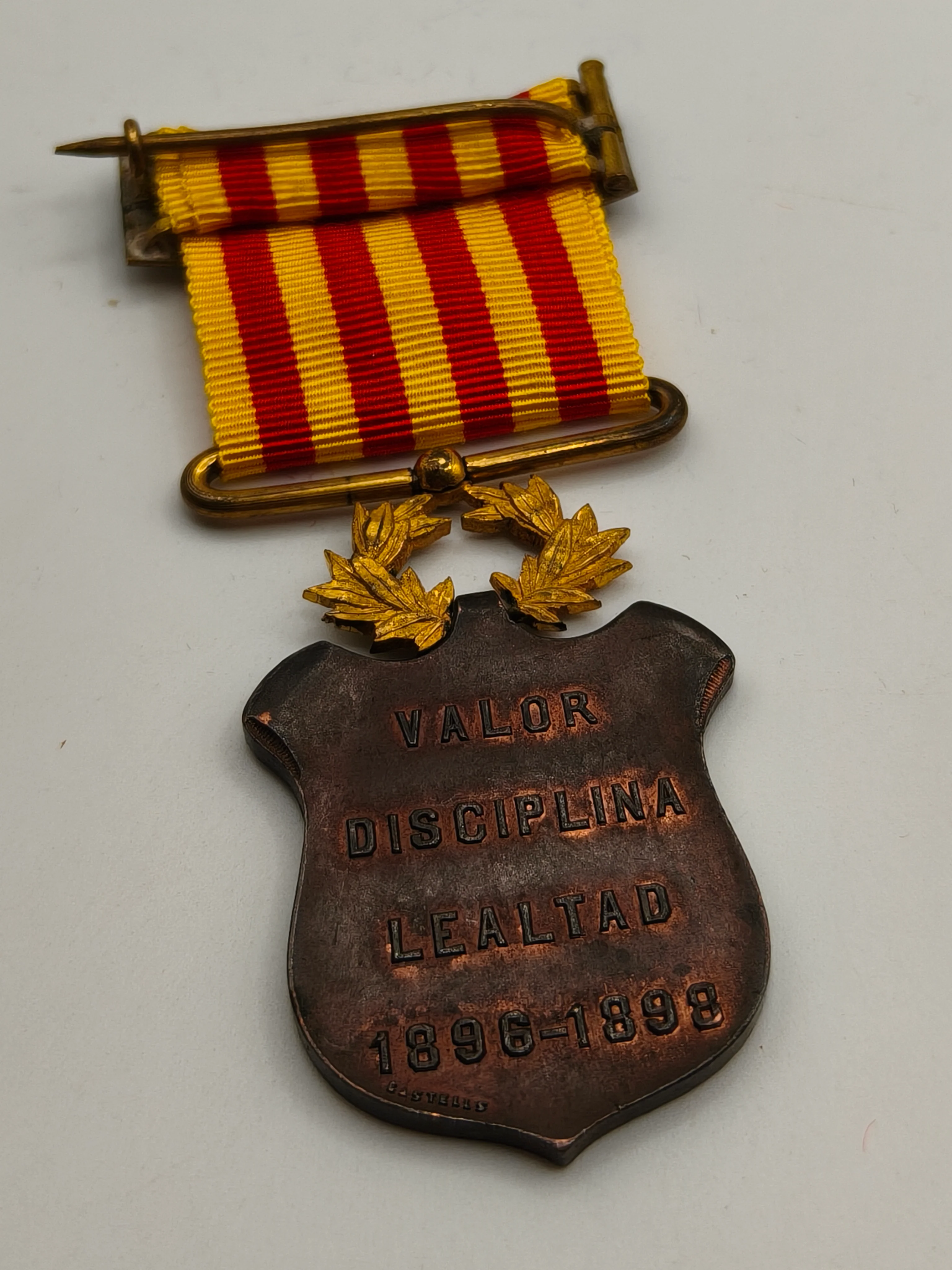 Medalla Filipinas Campa?a 1896-1898