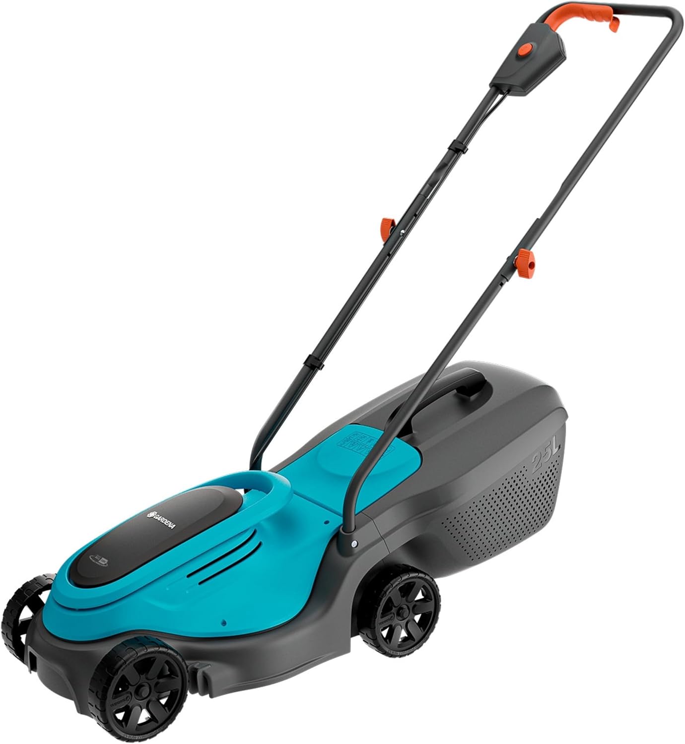 Gardena EasyMax 30/18V Ready-to-Use Set Akku-Rasenmäher, 30 cm Schnittbreite, inkl. Power for All-Akku, kompakt und wendig, ideal für kleine Gärten (14629-20)