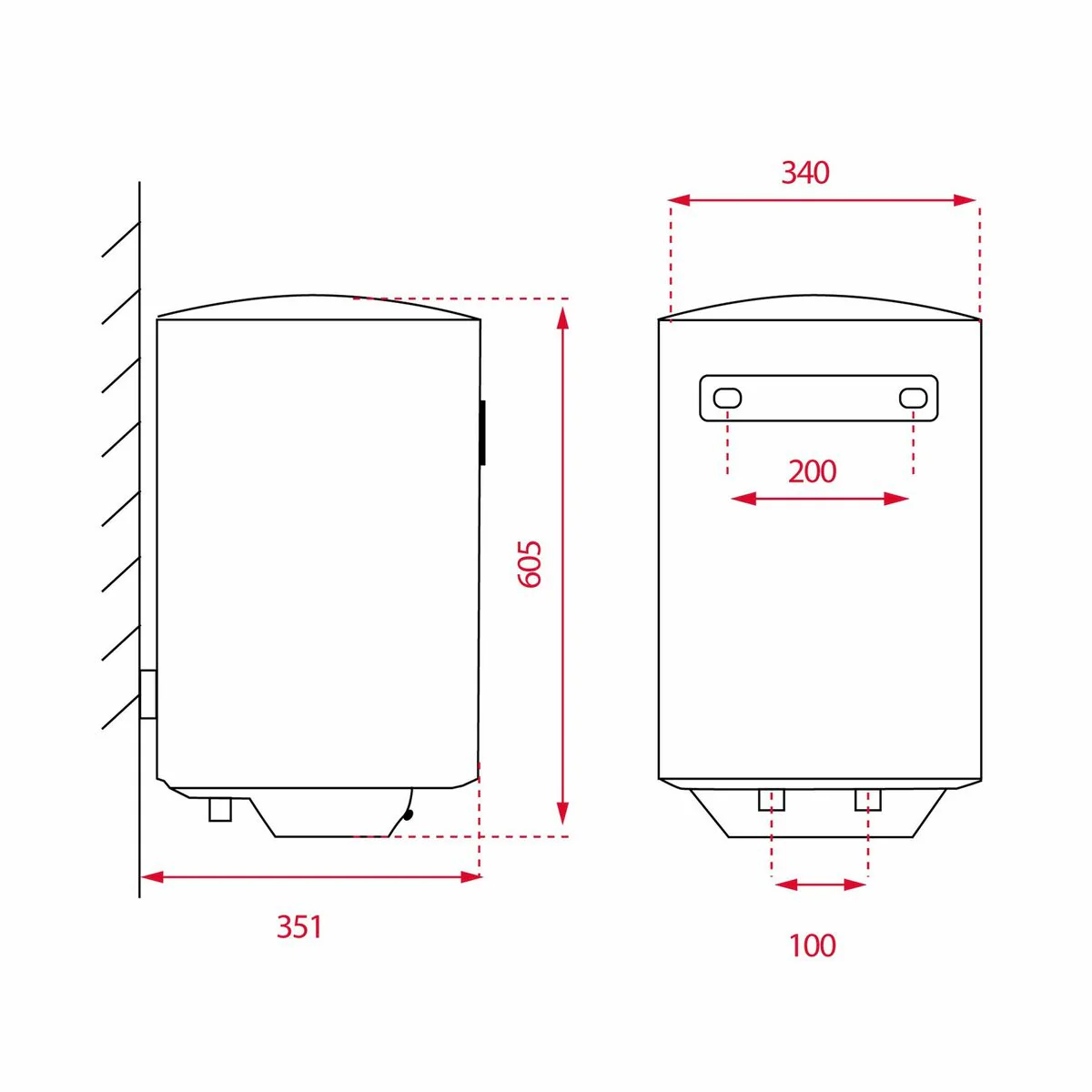 2025 Thermosflasche Teka EWH 30 C – Capacità 30 L