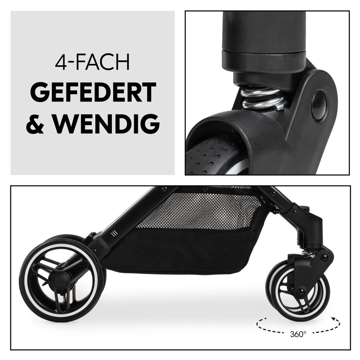 Kinder-Buggy Travel N Care Plus - Velvet Olive