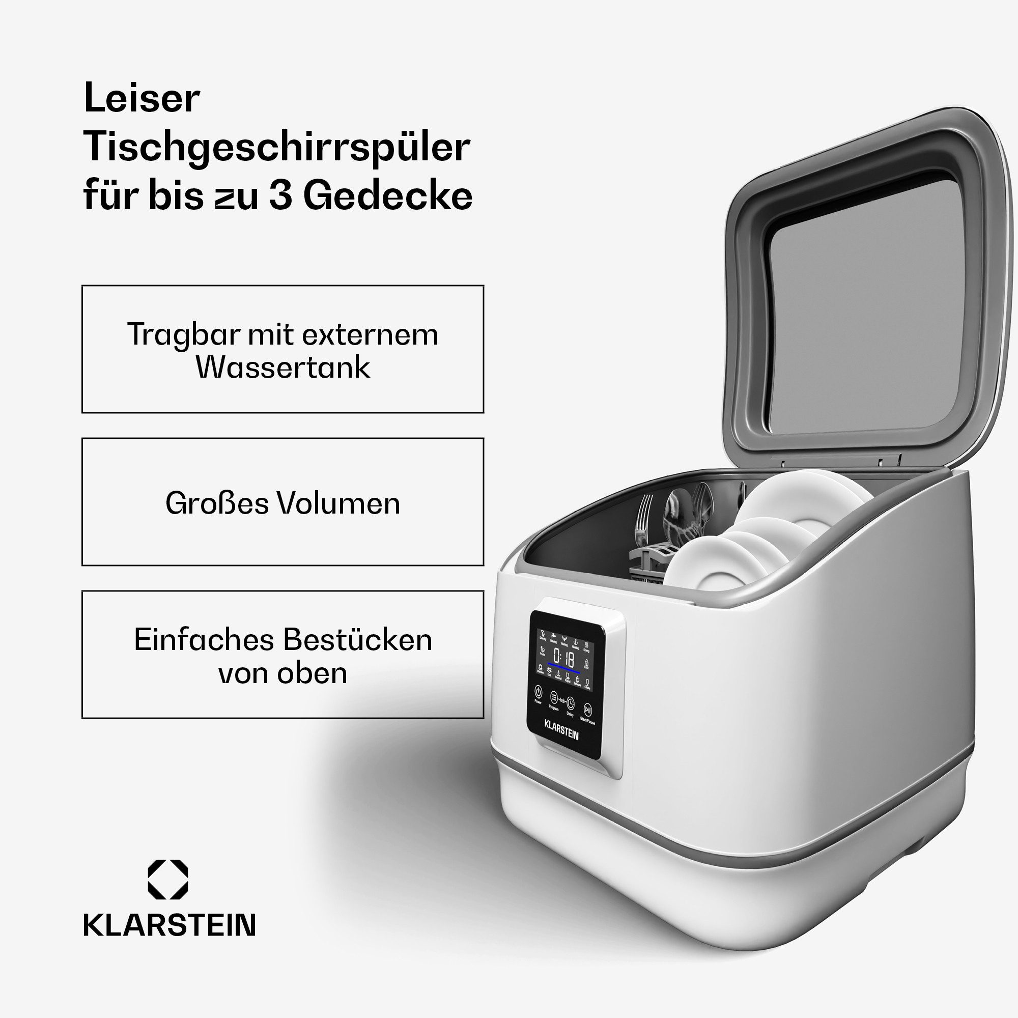 Tischgeschirrspüler DWM1--Kl-SS-W 10046298